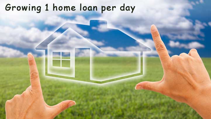 Growing 1 home loan per day
